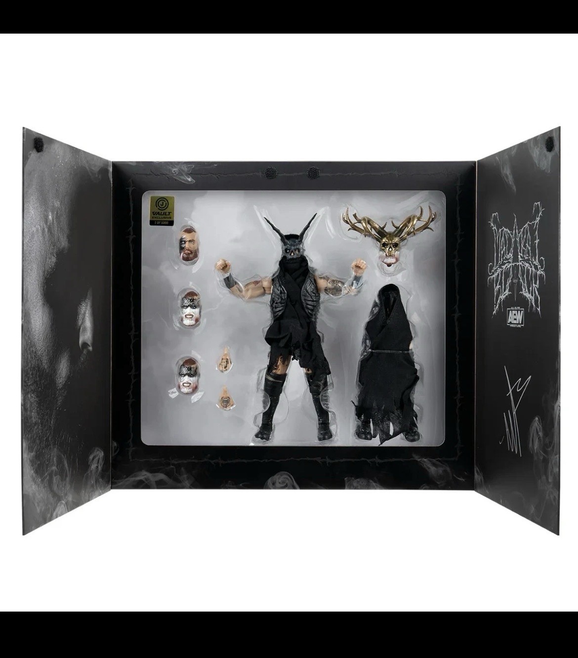 Malakai Black AEW Unrivaled Supreme The End Edition/3000 Brand New In Hand