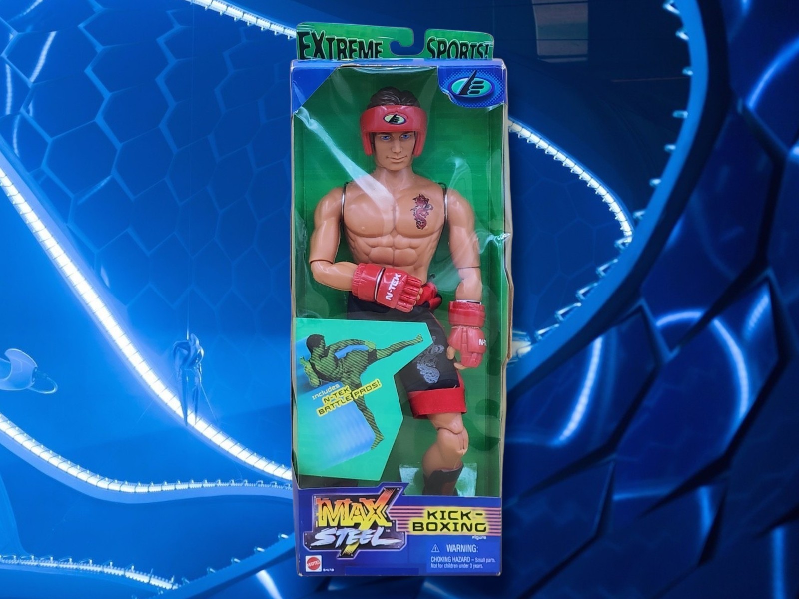 Vintage 2001 Mattel Max Steel Kick Boxing 12\