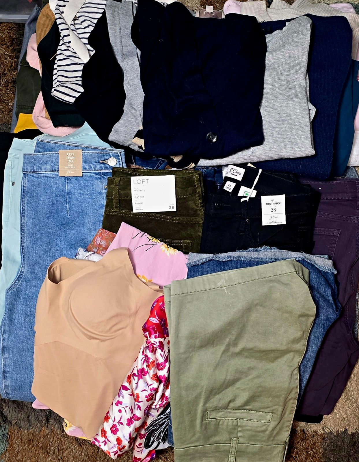 65pc Womens Lot M 8/10 Bussiness Casual, J-crew, The Loft, Banana Republic More