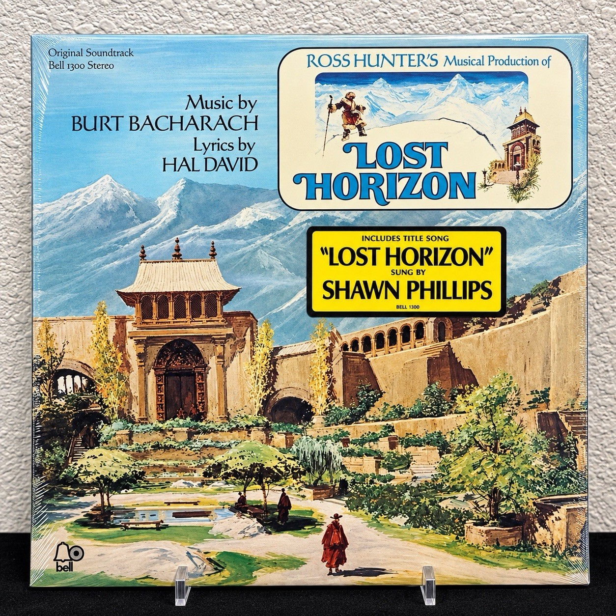 LOST HORIZON Soundtrack Vinyl 1973 Bell 1300 SEALED Burt Bacharach Hal David OST