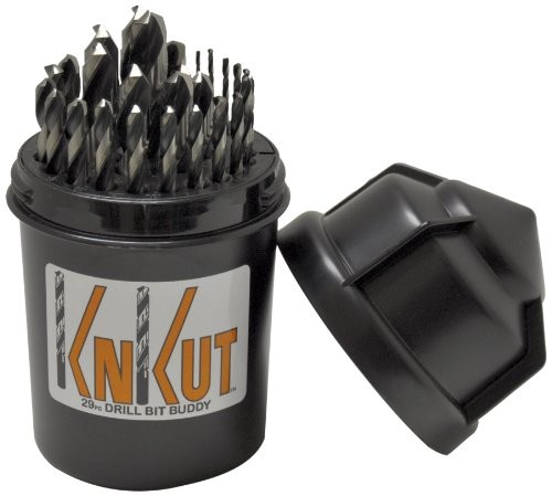 KnKut Performance 29KK5DB 29pc Jobber Length Drill Bit Set 1/16-1/2