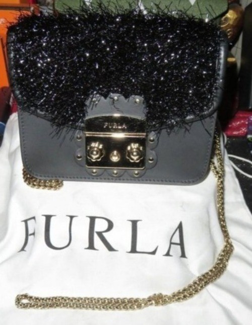 FURLA Metropolis Limited edition Italian Leather Adorable Mini Crossbody