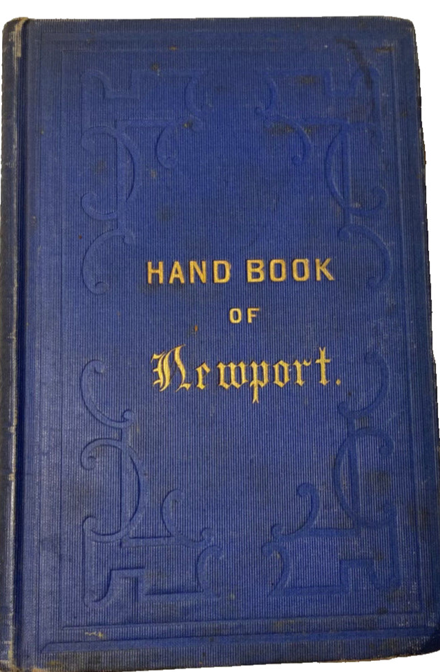 1854 - Handbook of Newport - REV D.S. Kurtz - Map included