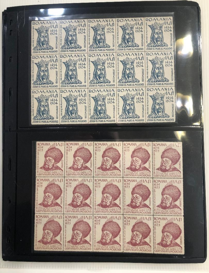 Romania Stamp Collection Rare Back of Book - MINT - Varieties - Amazing Value