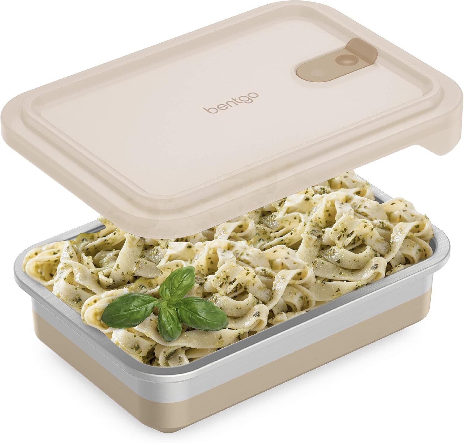 Bentgo MicroSteel Heat And Eat Container - Microwave-Safe, Sustainable And Steel