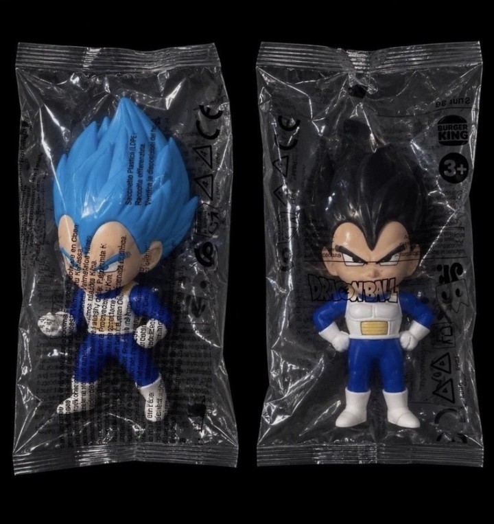 Burger King Dragon Ball Z Vegeta 1 from 2026 (New in Package) Burger King Dragon Ball Z Vegeta 1 from 2026 (New in Package)