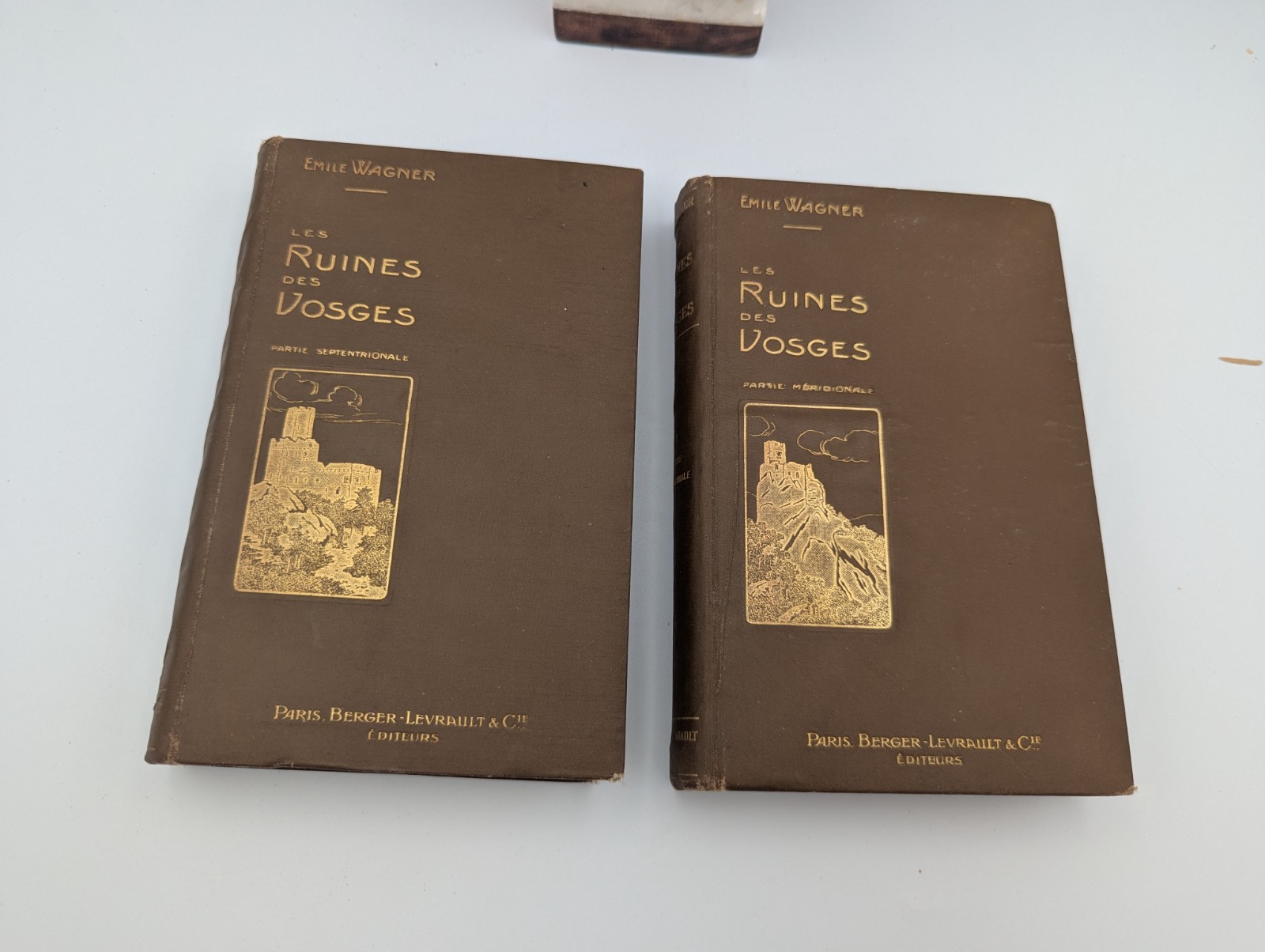 LES RUINES DES VOSGES Tome 1 & 2 - EMILE WAGNER - 1910 LES RUINES DES VOSGES Tome 1 & 2 - EMILE WAGNER - 1910
