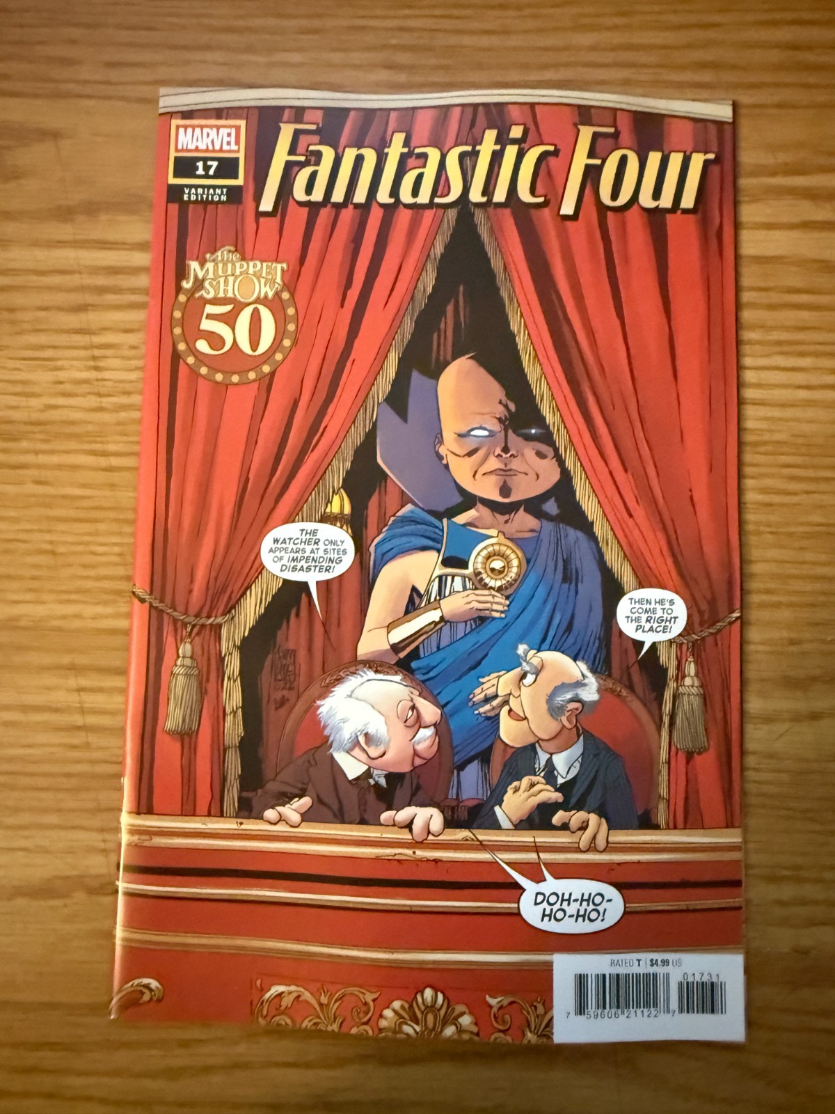 Fantastic Four 17 - Muppets Variant Cover - Marvel Comics - 2026 Fantastic Four 17 - Muppets Variant Cover - Marvel Comics - 2026