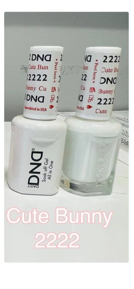 DND Duo Gel Color Matching Cute Bunny #2222 (~Funny Bunny) New product 2023 DND Duo Gel Color Matching Cute Bunny #2222 (~Funny Bunny) New product 2023