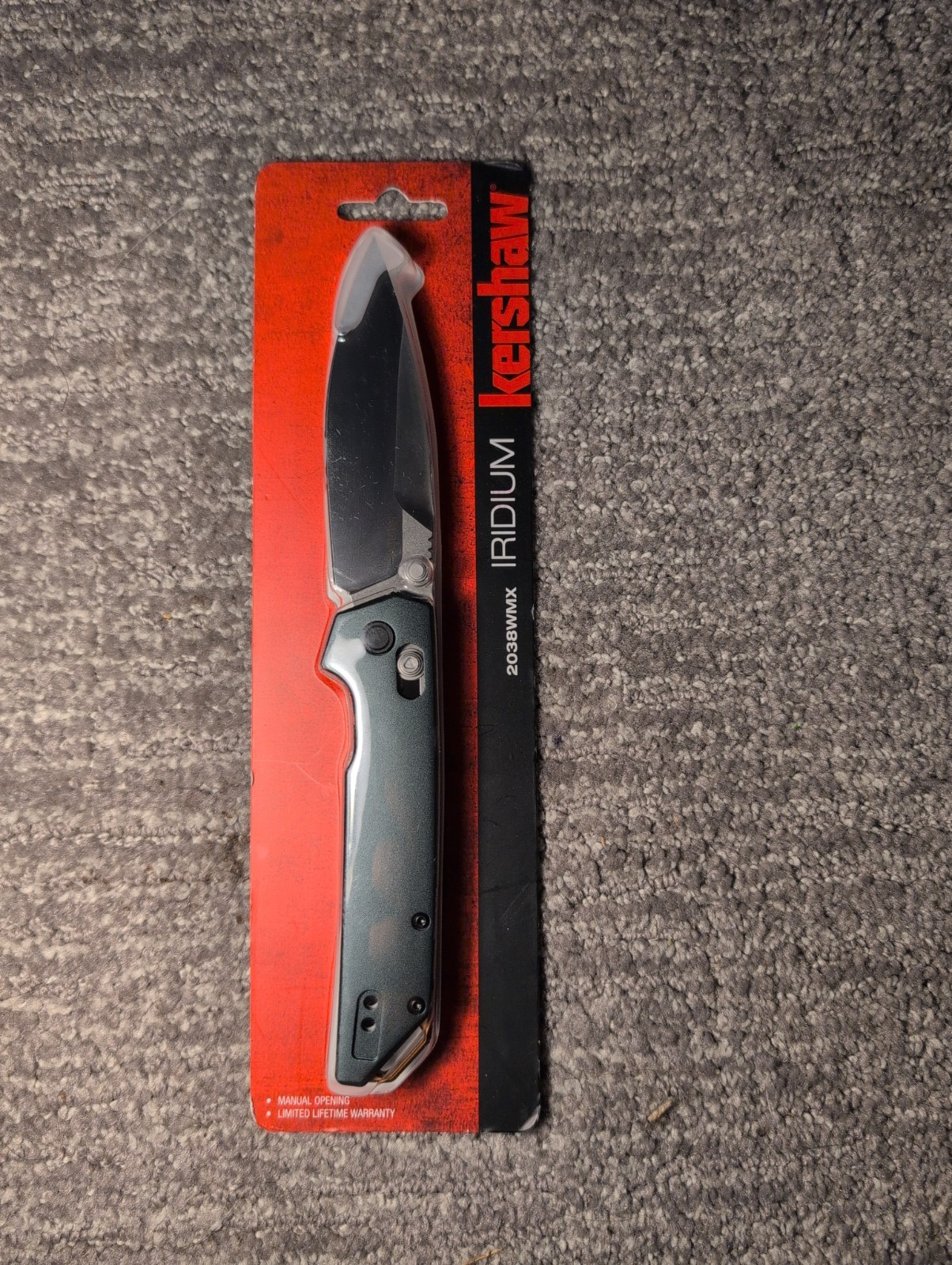 Kershaw Iridium Folding Knife - Kershaw Iridium Folding Knife -