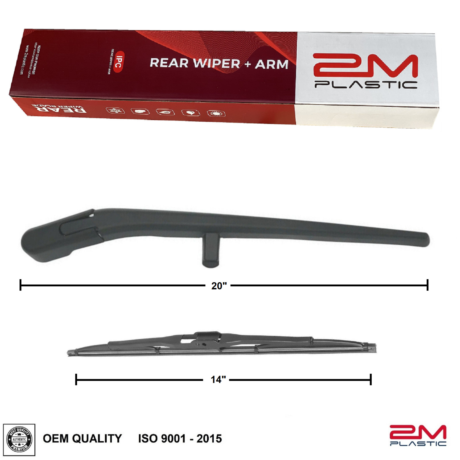 Rear Wiper Arm & Blade For Jeep LIBERTY 2008 - 2012 68034341AD OEM Quality Rear Wiper Arm & Blade For Jeep LIBERTY 2008 - 2012 68034341AD OEM Quality