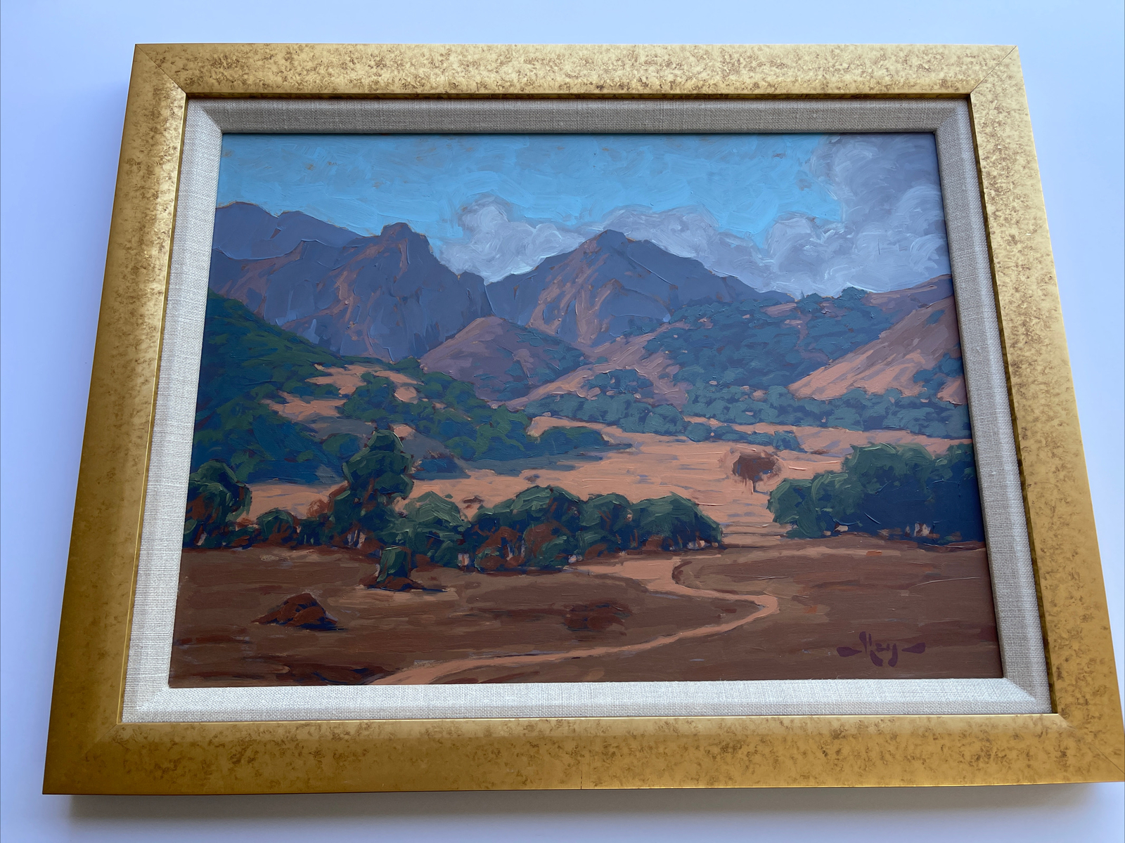 CALIFORNIA REY MATTHEW REYNOLDS AUTHENTIC OIL PAINTING CALIFORNIA LANDSCAPE CALIFORNIA REY MATTHEW REYNOLDS AUTHENTIC OIL PAINTING CALIFORNIA LANDSCAPE