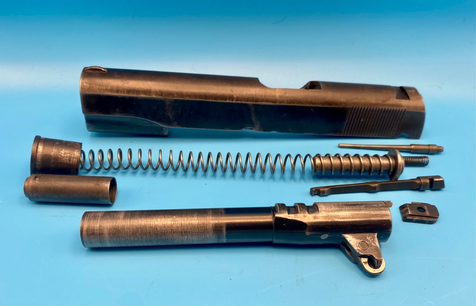 USGI 1911 replacement slide, High Standard Barrel, system hard slide GI WWII