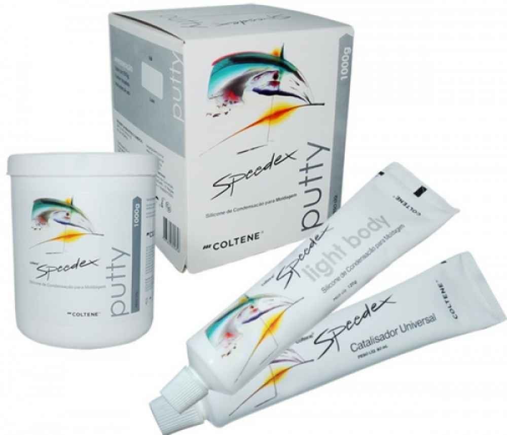 Coltene Speedex C- Silicon Impression Putty Set (Putty + Activator+ Light Body).