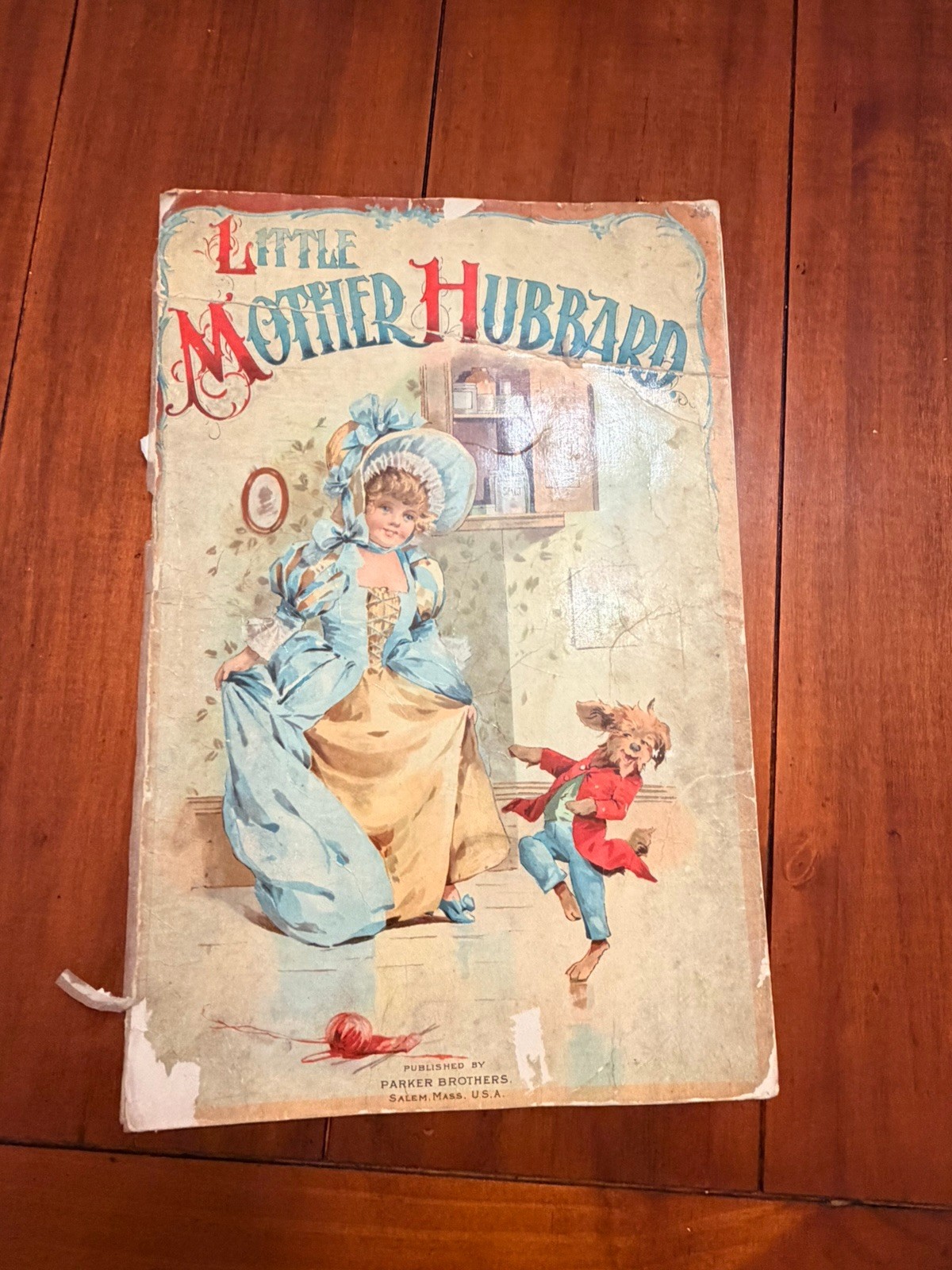 RARE 1890s Little Mother Hubbard Parker Brothers Salem Mass. Antique Book | HTF RARE 1890s Little Mother Hubbard Parker Brothers Salem Mass. Antique Book | HTF