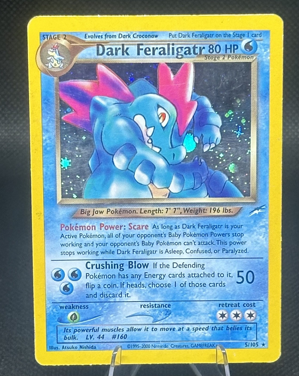 Dark Feraligatr 5/105 Neo Destiny Holo HP