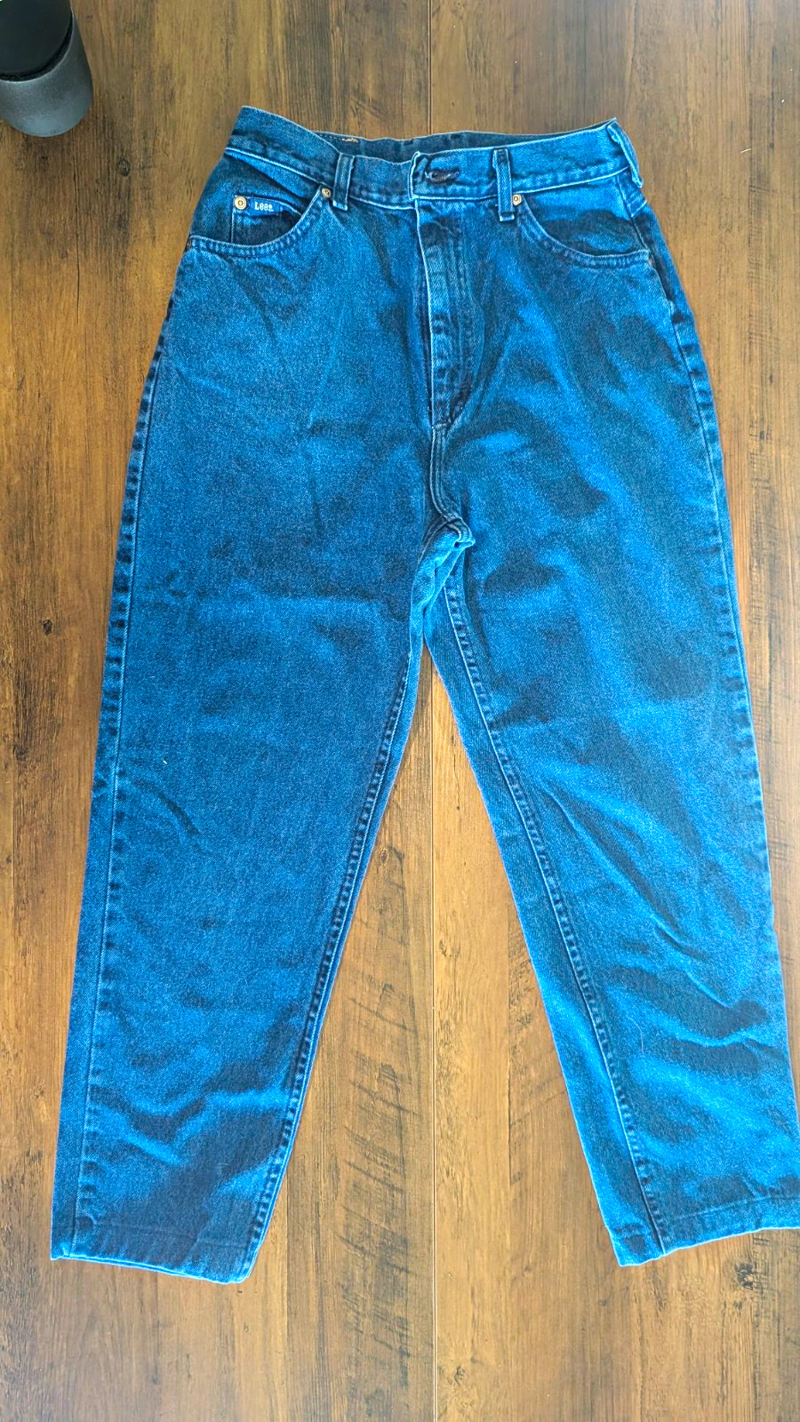 Lee Women\'s  Regular Fit Medium Wash Blue Denim Jeans Cotton Size 12