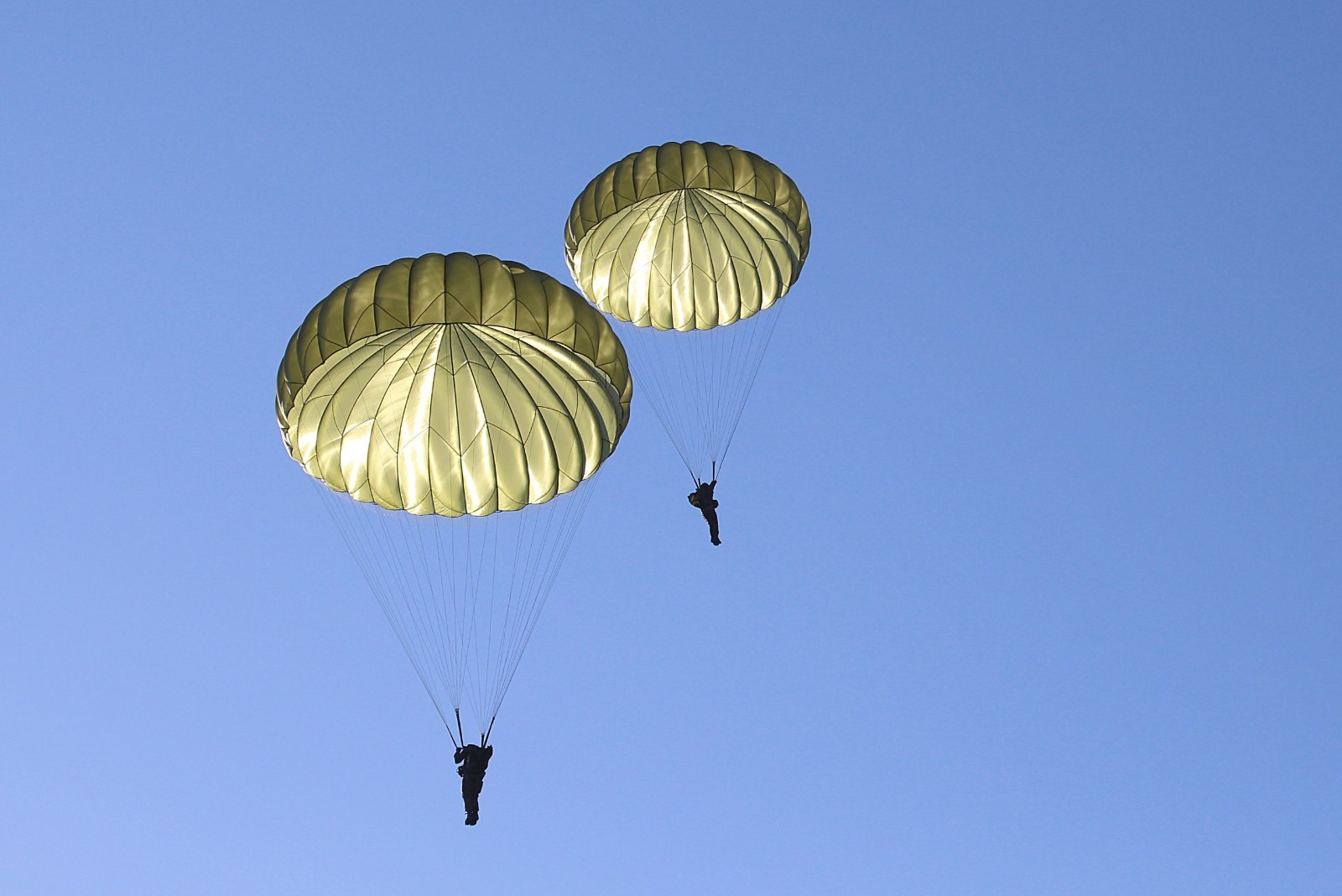 U.S. Armed Forces 35' Personnel Parachute W/O Lines