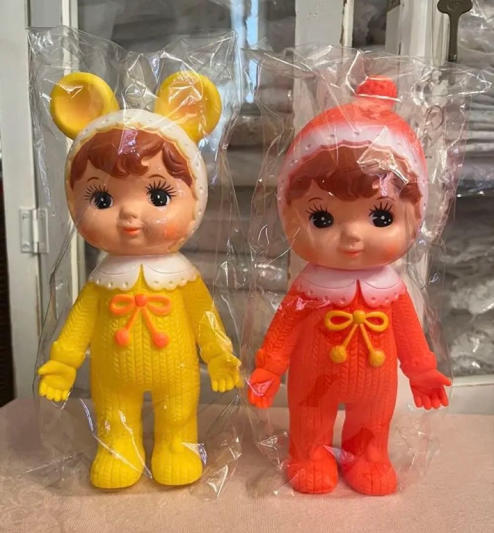 Charmy-chan Soft Vinyl Doll 2 Figure Set Collectible 15+