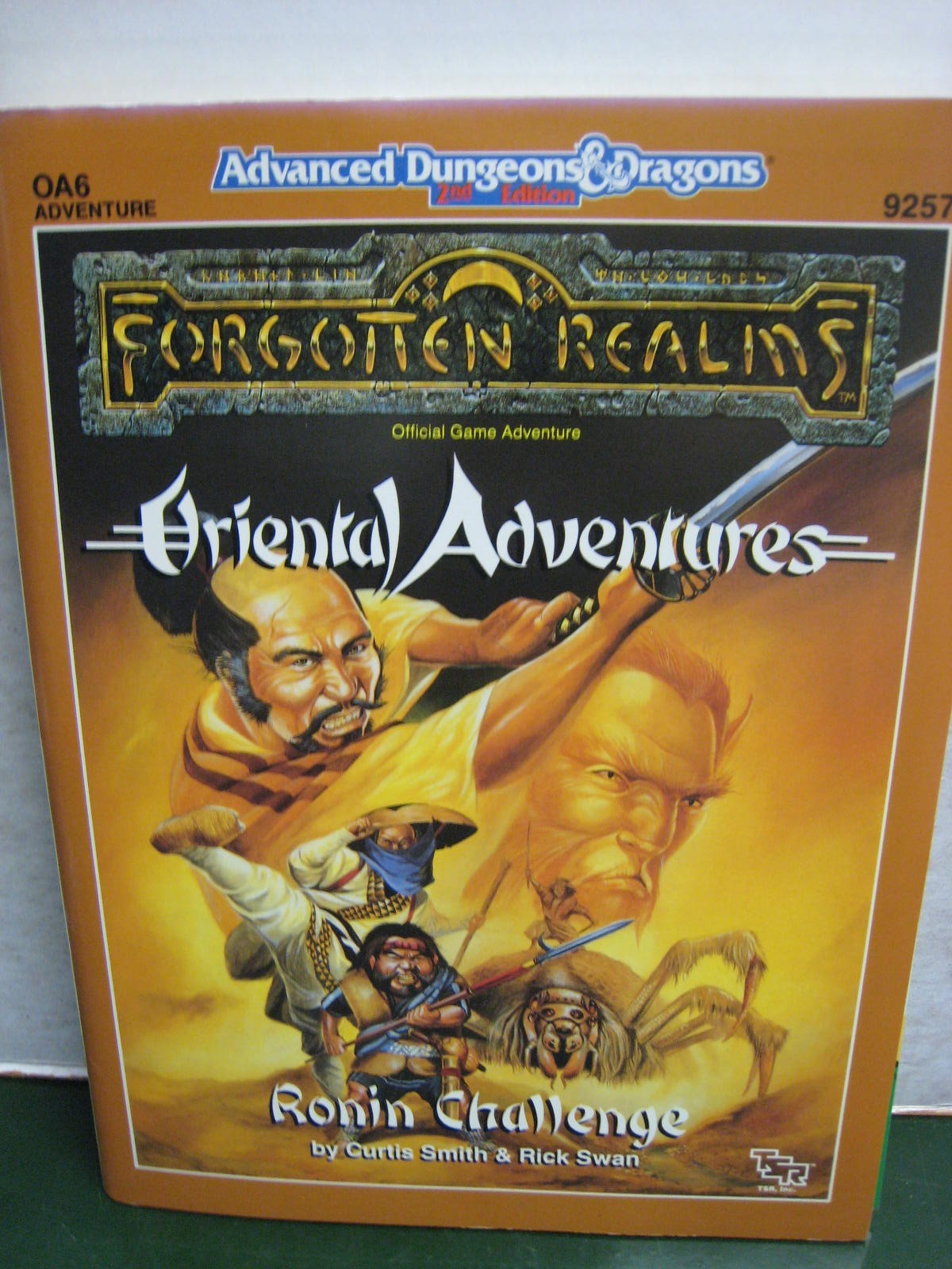 AD&D Oriental Adventures Forgotten Realms 0A6 9257 TSR 1990  NRC