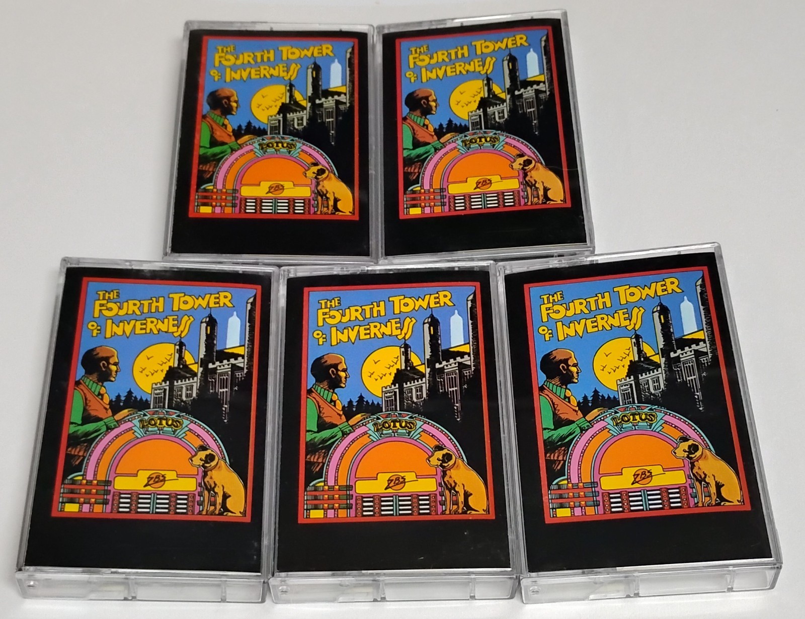 Vintage The Fourth Tower of Inverness Cassette Tapes Set Of 5