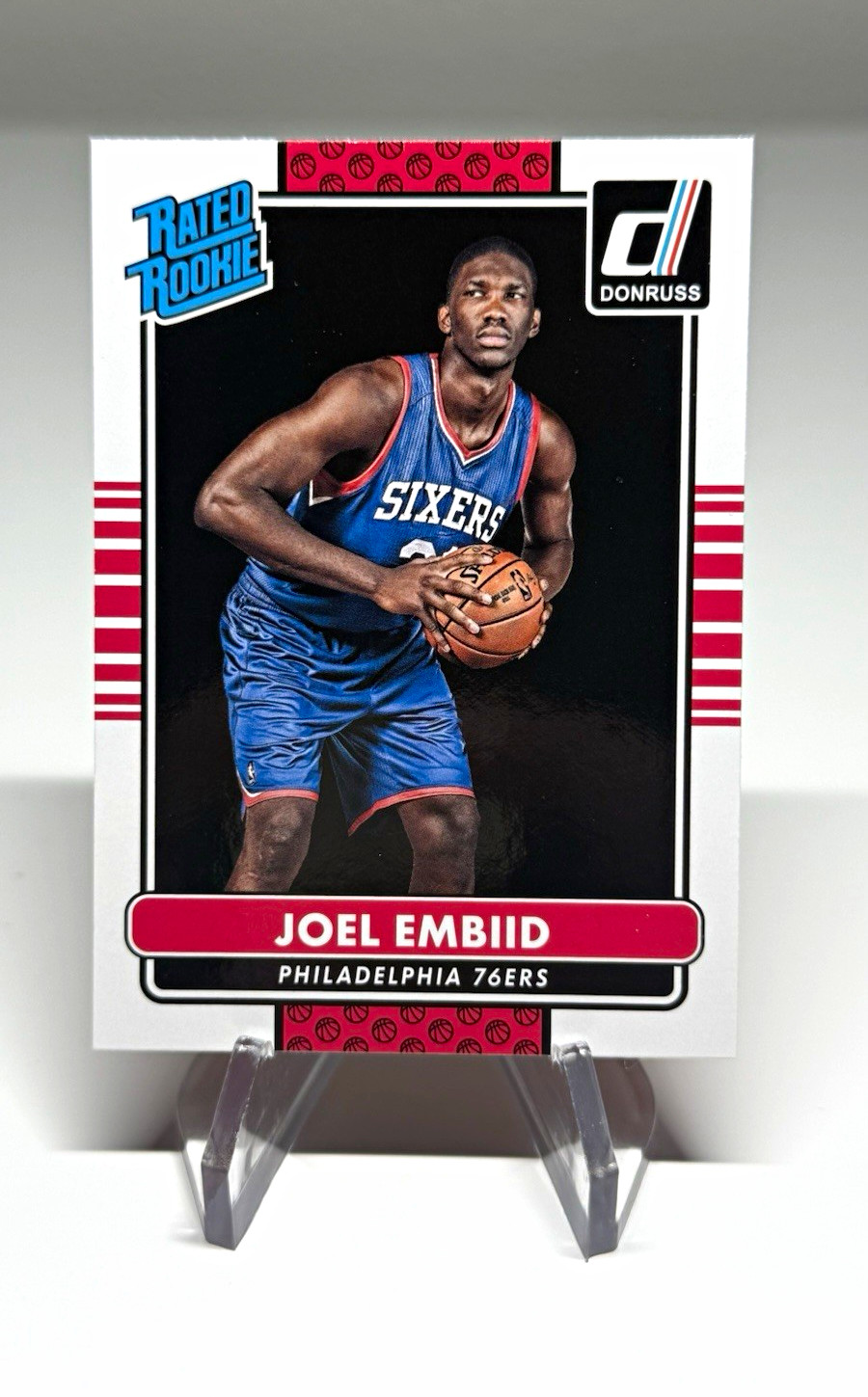Panini 2014-15 Donruss Joel Embiid 76ers #203 Rated Rookie Base Set Panini 2014-15 Donruss Joel Embiid 76ers #203 Rated Rookie Base Set