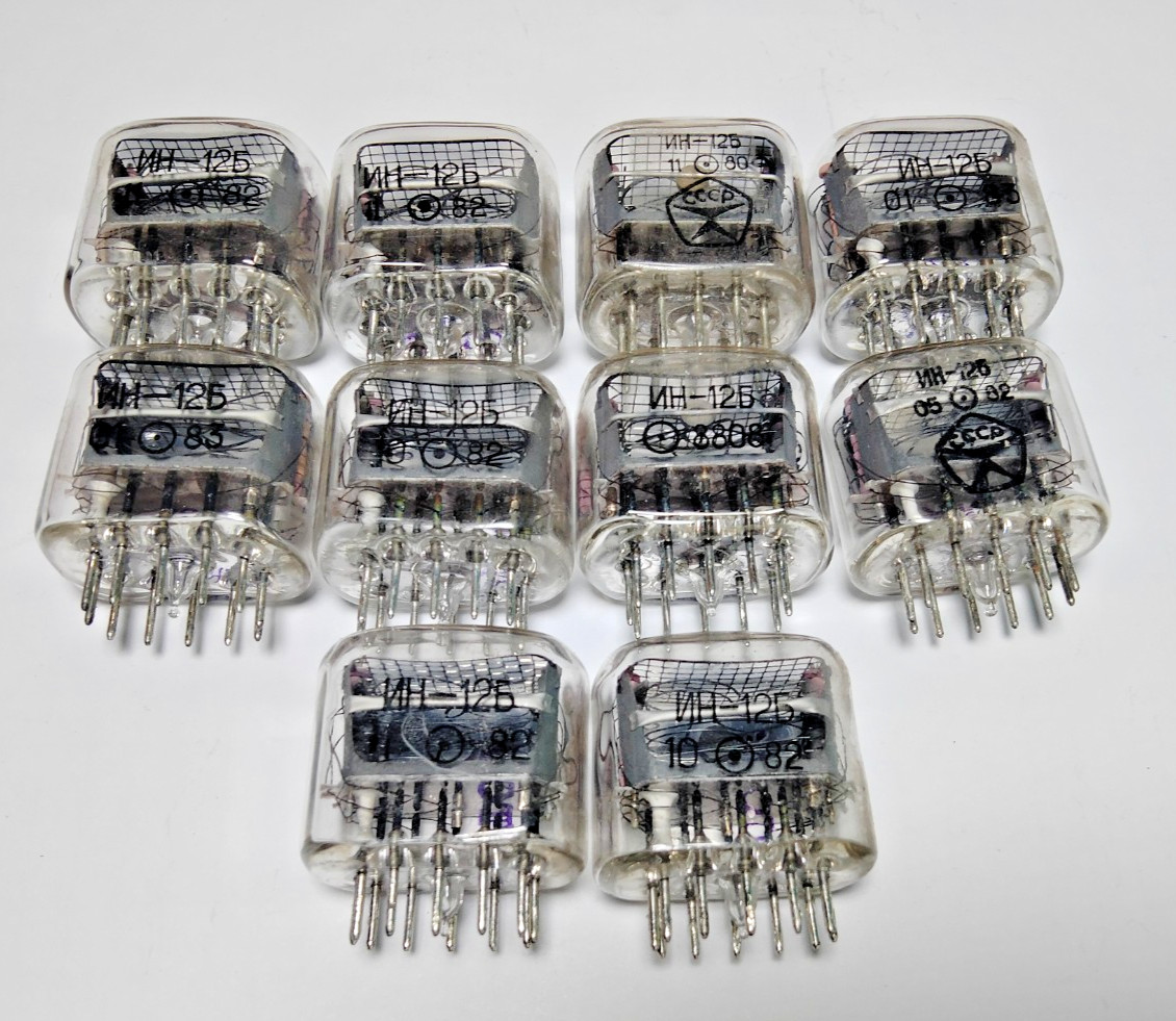 50 pcs IN-12B  Nixie Tubes