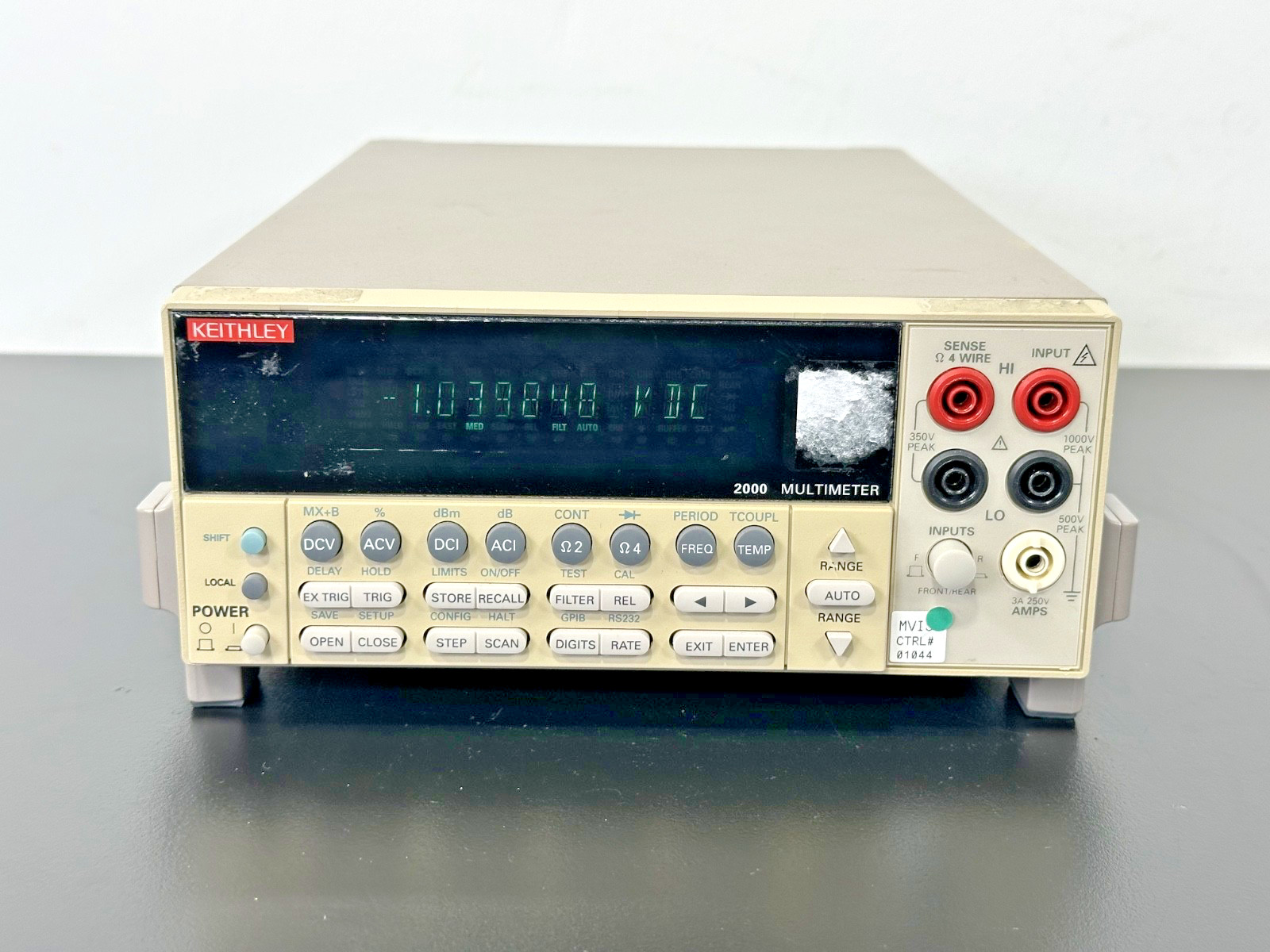 Keithley 2000 6.5-Digit Bench Digital Multimeter DMM Powers On Working