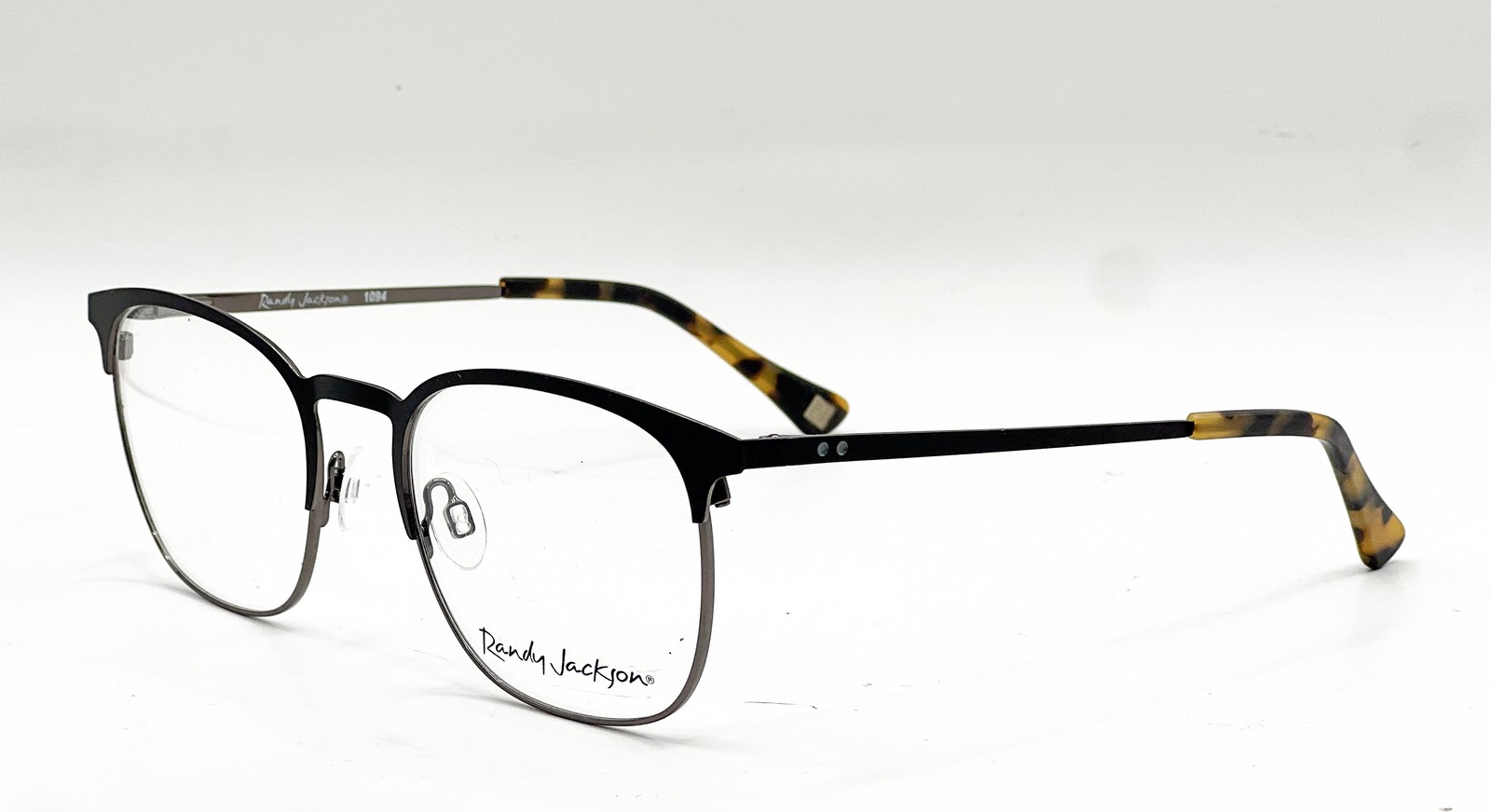 NEW RANDY JACKSON ZYLOWARE 21 1094 BLACK AUTHENTIC EYEGLASSES 52-20