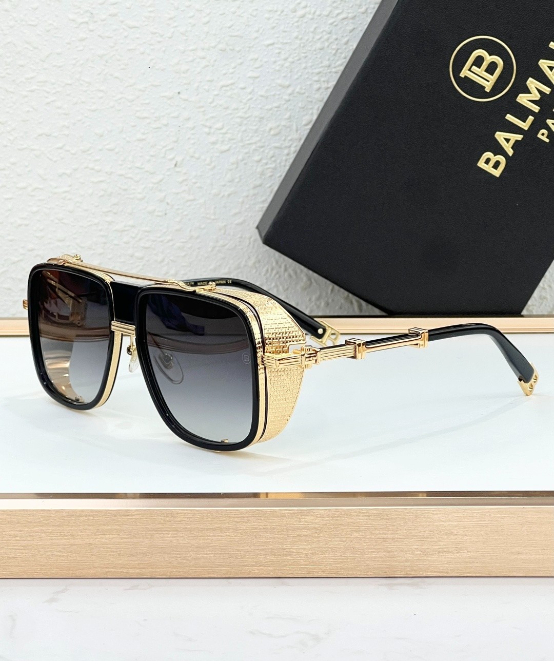 BALMAlN Unisex Adults Model BPS-104D Sunglasses Size \\ 60口13-145