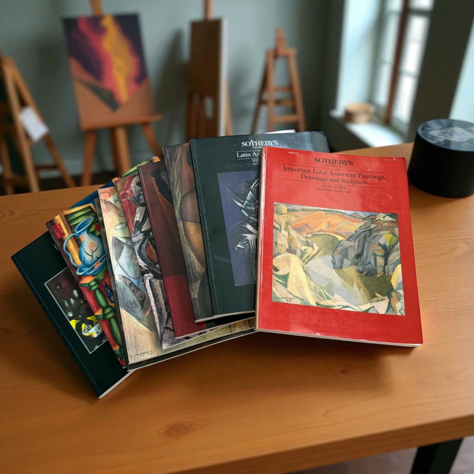 SOTHEBY\'S House Lot of 9 Latin American Auction Art Catalogs