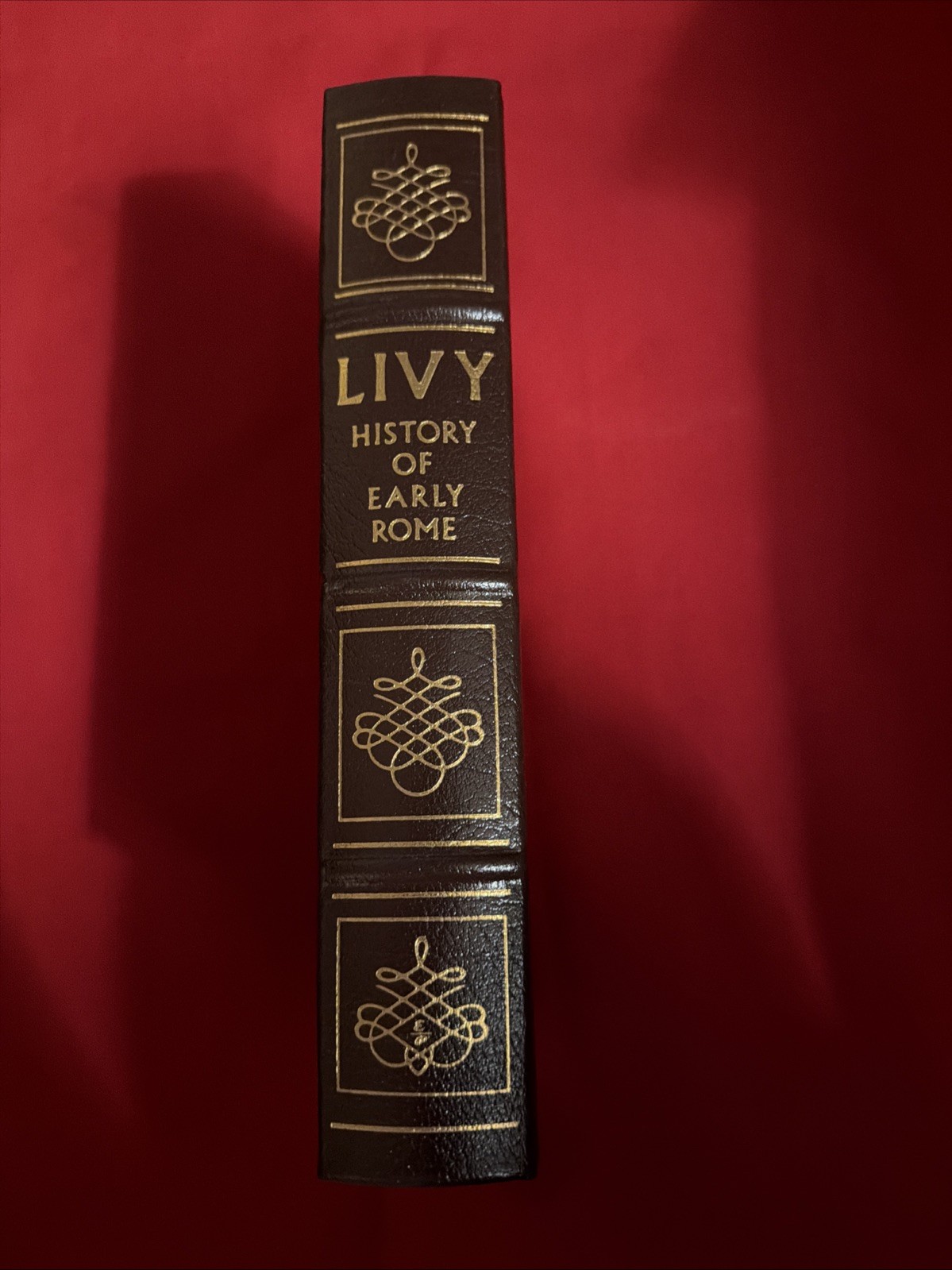 Handsome Book LIVY The History of Early Rome EASTON PRESS Leather Hardcover 1978 Handsome Book LIVY The History of Early Rome EASTON PRESS Leather Hardcover 1978