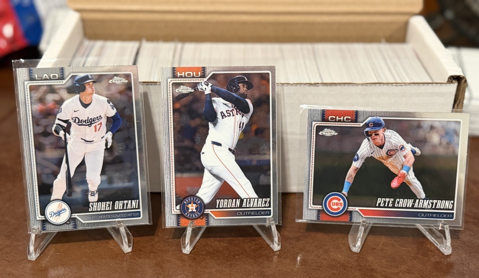 2026 Topps Chrome Baseball Complete Set #1-300 Hand Sorted, Packed Fresh 2026 Topps Chrome Baseball Complete Set #1-300 Hand Sorted, Packed Fresh