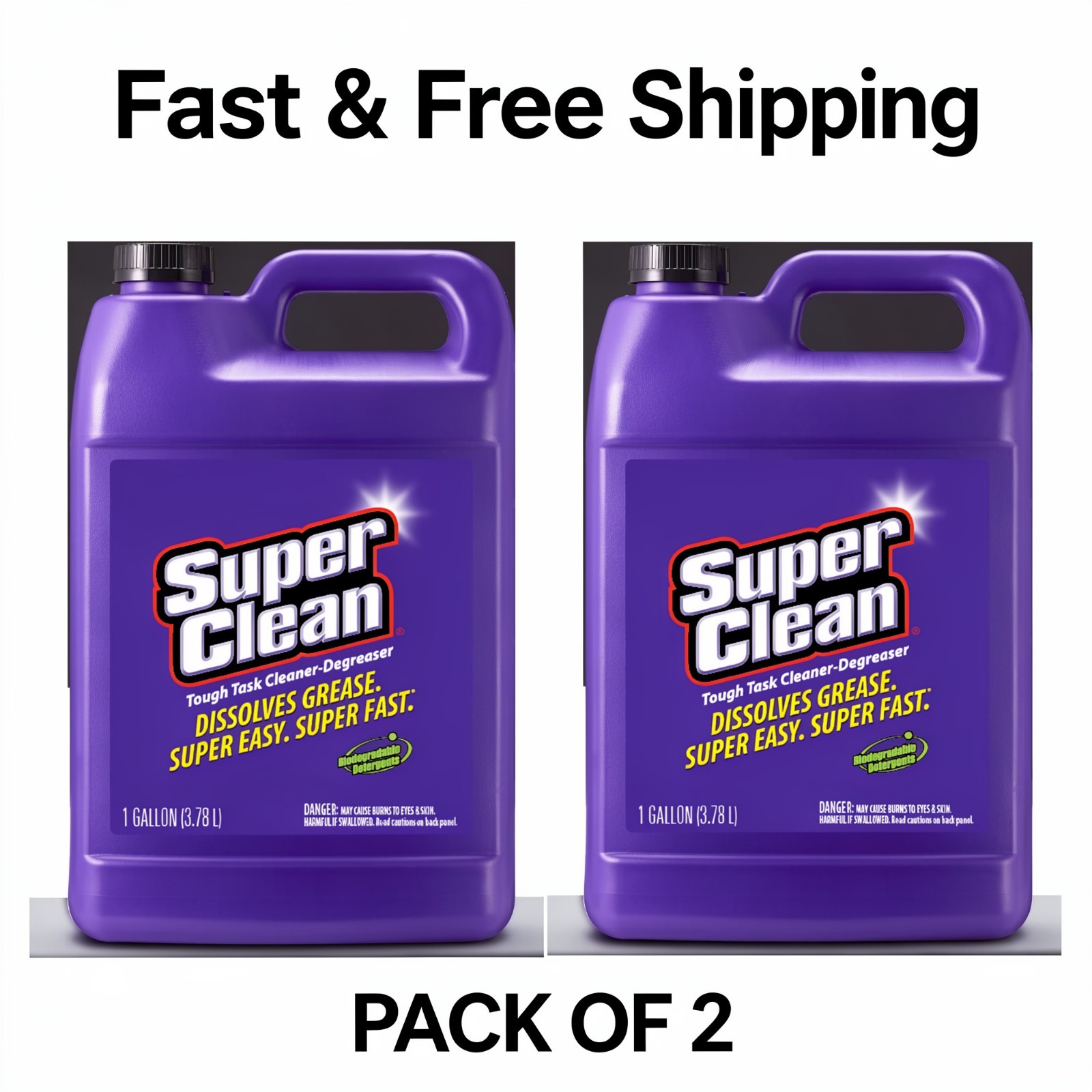 Super Clean Tough Task Cleaner-Degreaser - 1 Gallon | 128 Fluid Ounces Super Clean Tough Task Cleaner-Degreaser - 1 Gallon | 128 Fluid Ounces