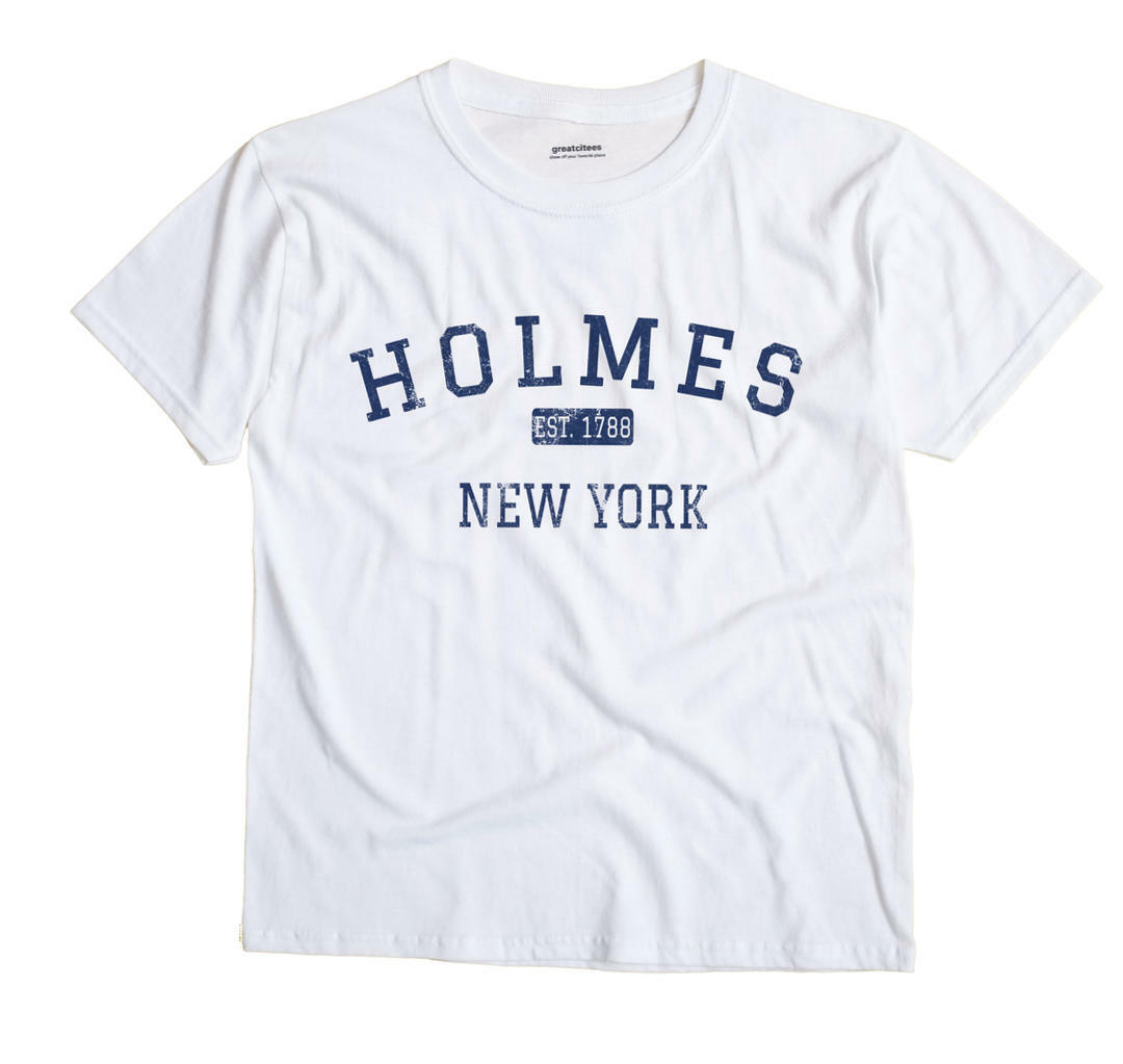 Holmes New York NY T-Shirt EST