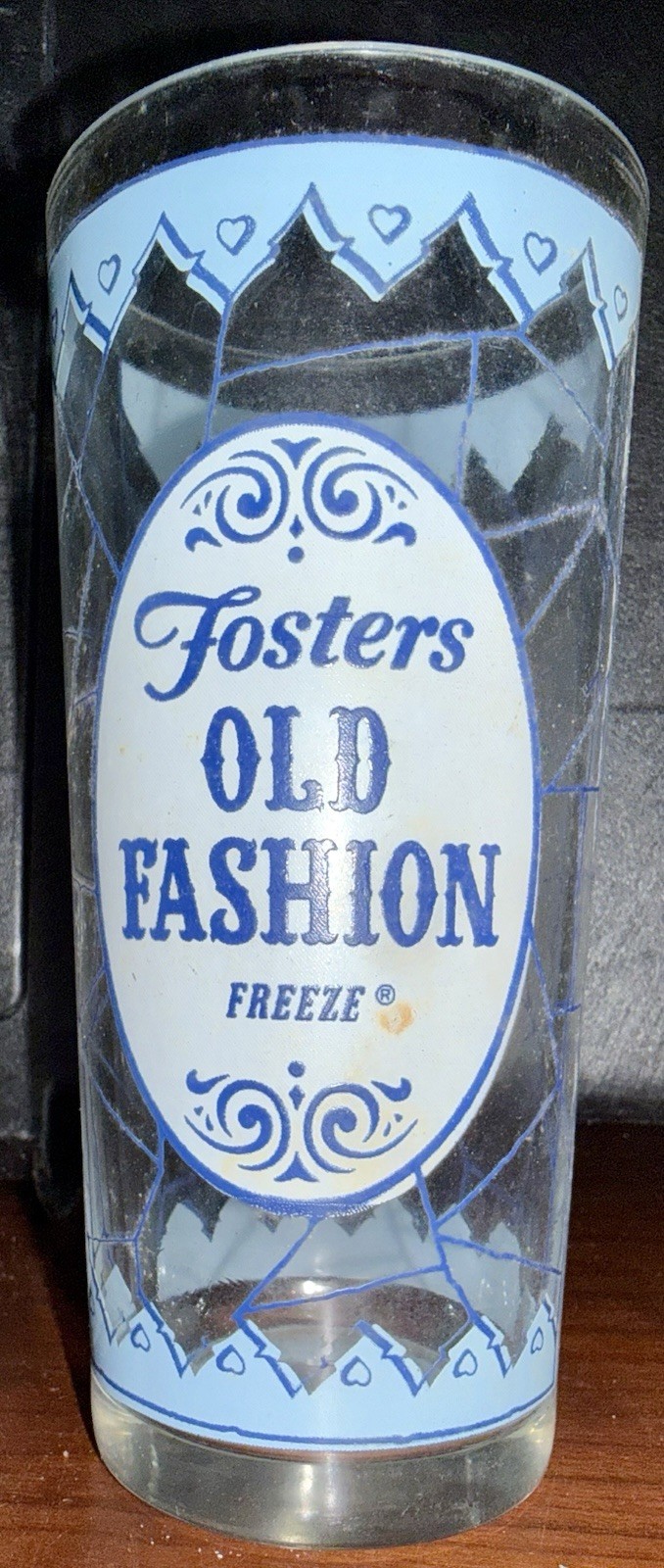 Vintage Foster’s Old Fashion Freeze Advertising Soda Fountain Glass Vintage Foster’s Old Fashion Freeze Advertising Soda Fountain Glass
