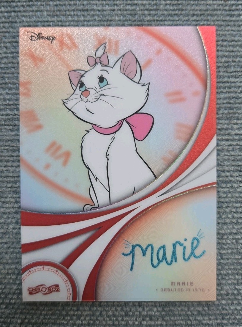 CardFun 2026 ChronoZ Disney Legacy Marie Script Art Red 4/5 CardFun 2026 ChronoZ Disney Legacy Marie Script Art Red 4/5