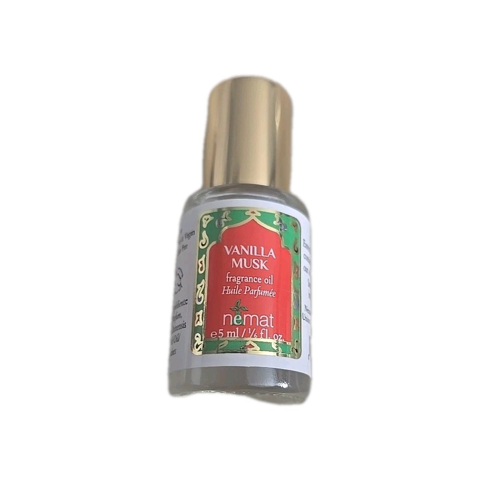NEMAT Fragrance Oil Rollerball in VANILLA MUSK 5 ml Perfume Roll-On Nwob 