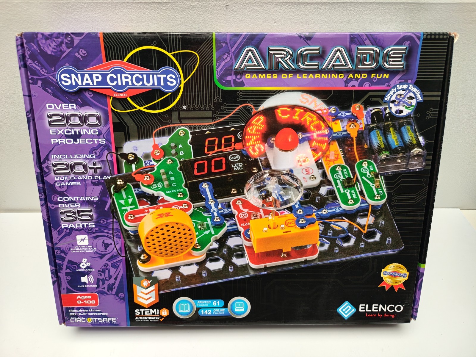 Elenco Snap Circuits Arcade Build and Play Game (SCA200)