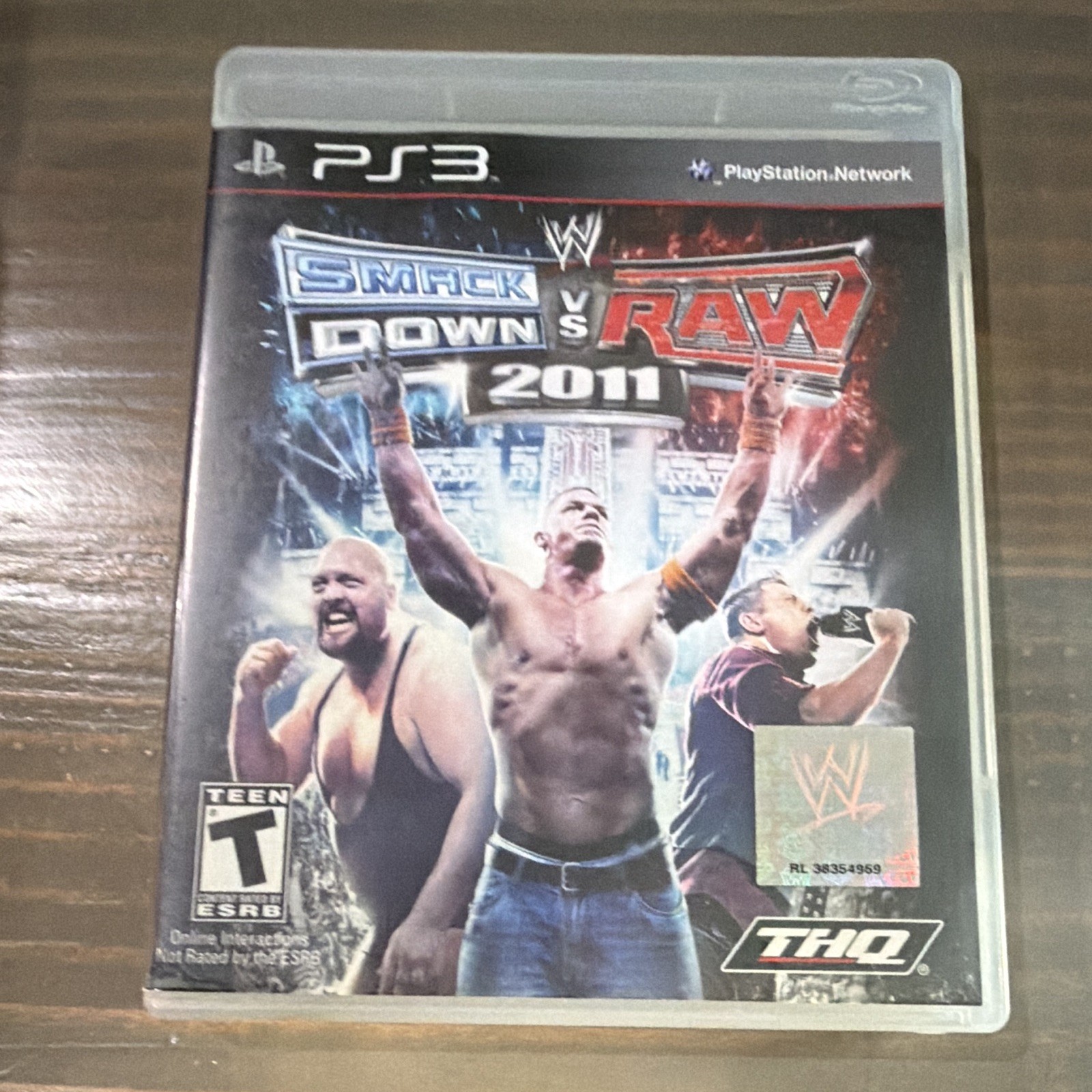 THQ WWE SmackDown vs. Raw 2011 (Sony PlayStation 3)  CIB, tested and working