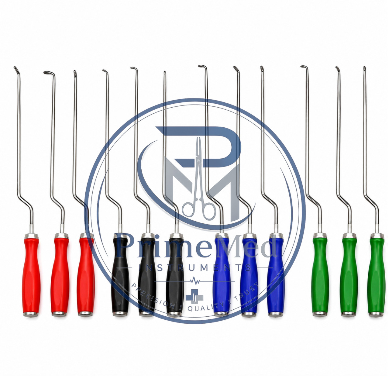 MIS Lumbar Spine Surgery Curettes Set of 12 Instruments Spinal Instruments Set