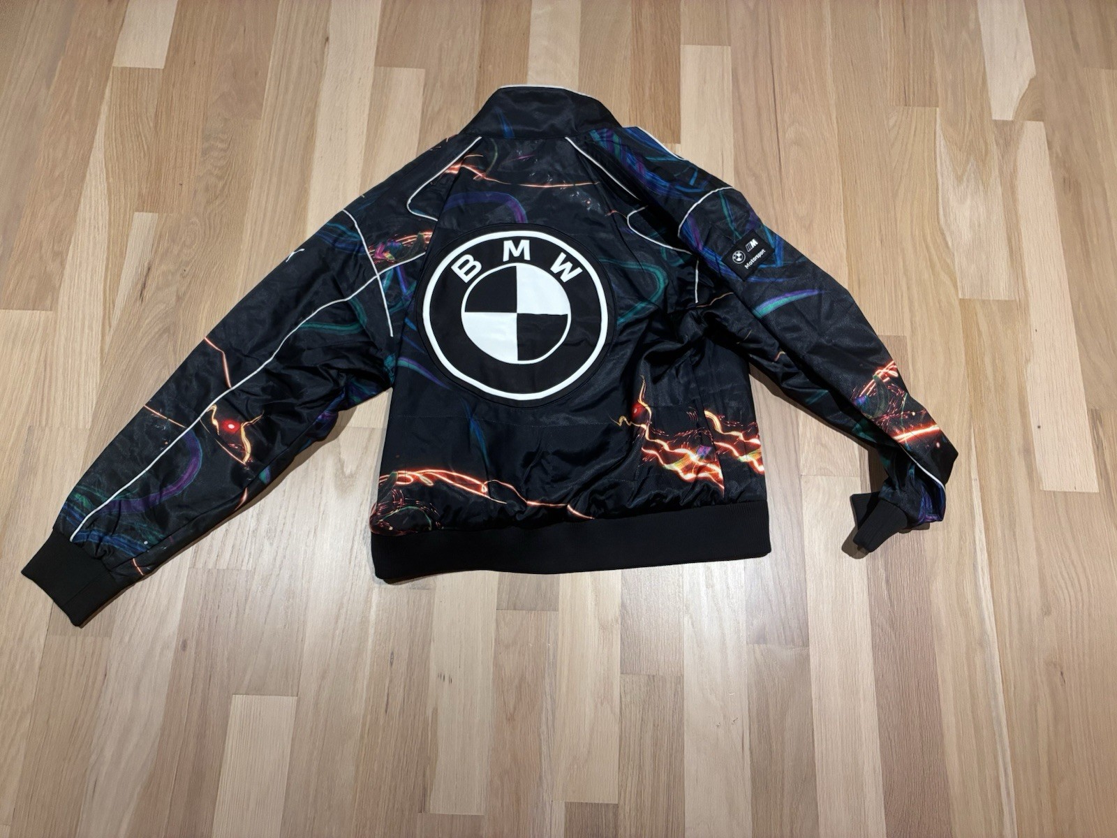 BMW M Motorsport Jacket Cao Fei Racer Jacket Size Large BMW M Motorsport Jacket Cao Fei Racer Jacket Size Large