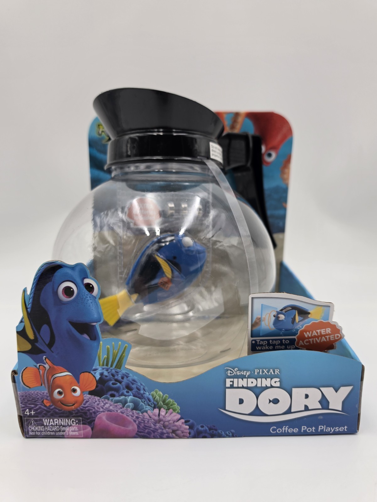 Disney Pixar Robofish Finding Dory Coffee Pot Play Set New In Box Rare