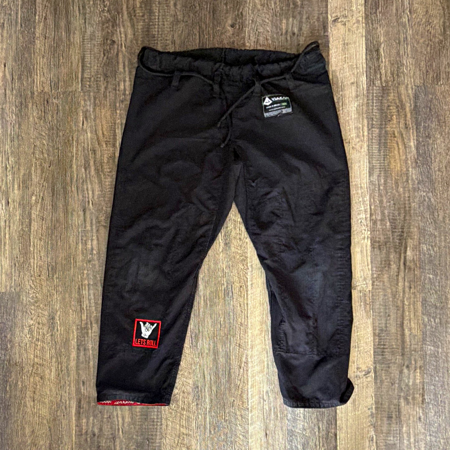 Vulkan Fight Company Vulkan Jiu-Jitsu Gi Set Jacket & Pants Black A4