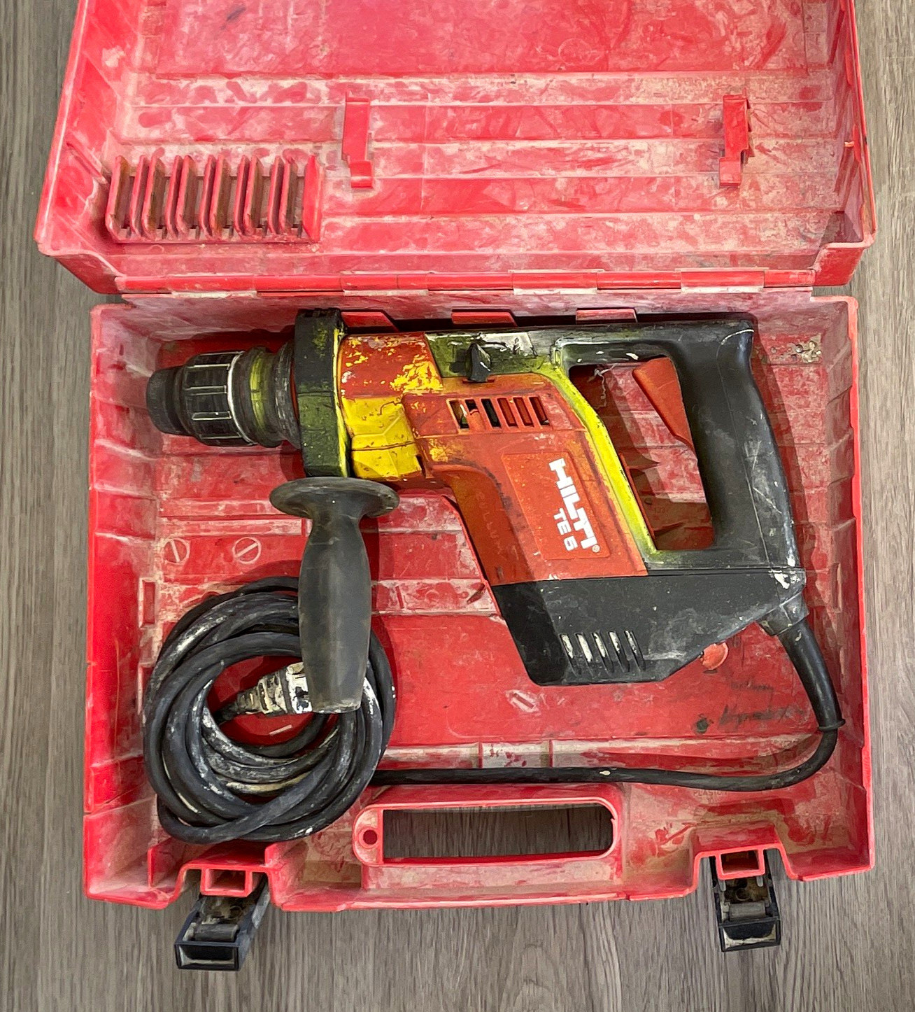 Hilti TE 5 Corded Rotary Hammer Drill 115V w/ Aux Handle & Case *FREE SHIPPING