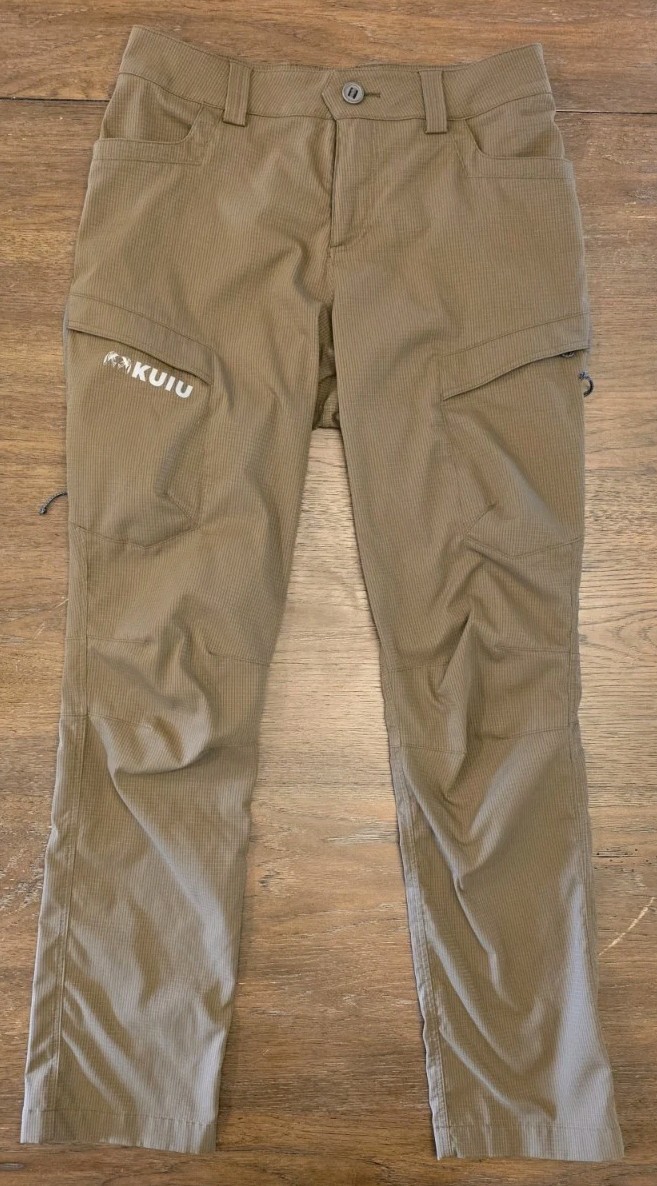 KUIU Women\'s Tiburon Hunting Pants Size 6 Major Brown Hot Weather Breathable
