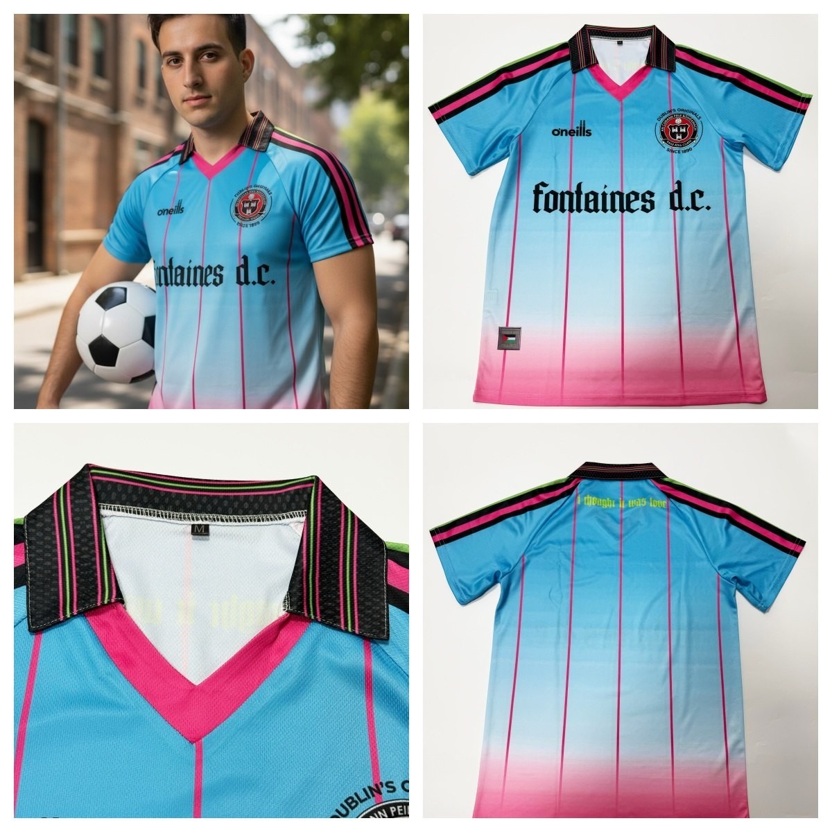 GOOD PRICE JERSEY Fontaines D.C. football Jersey All sizes VDF070