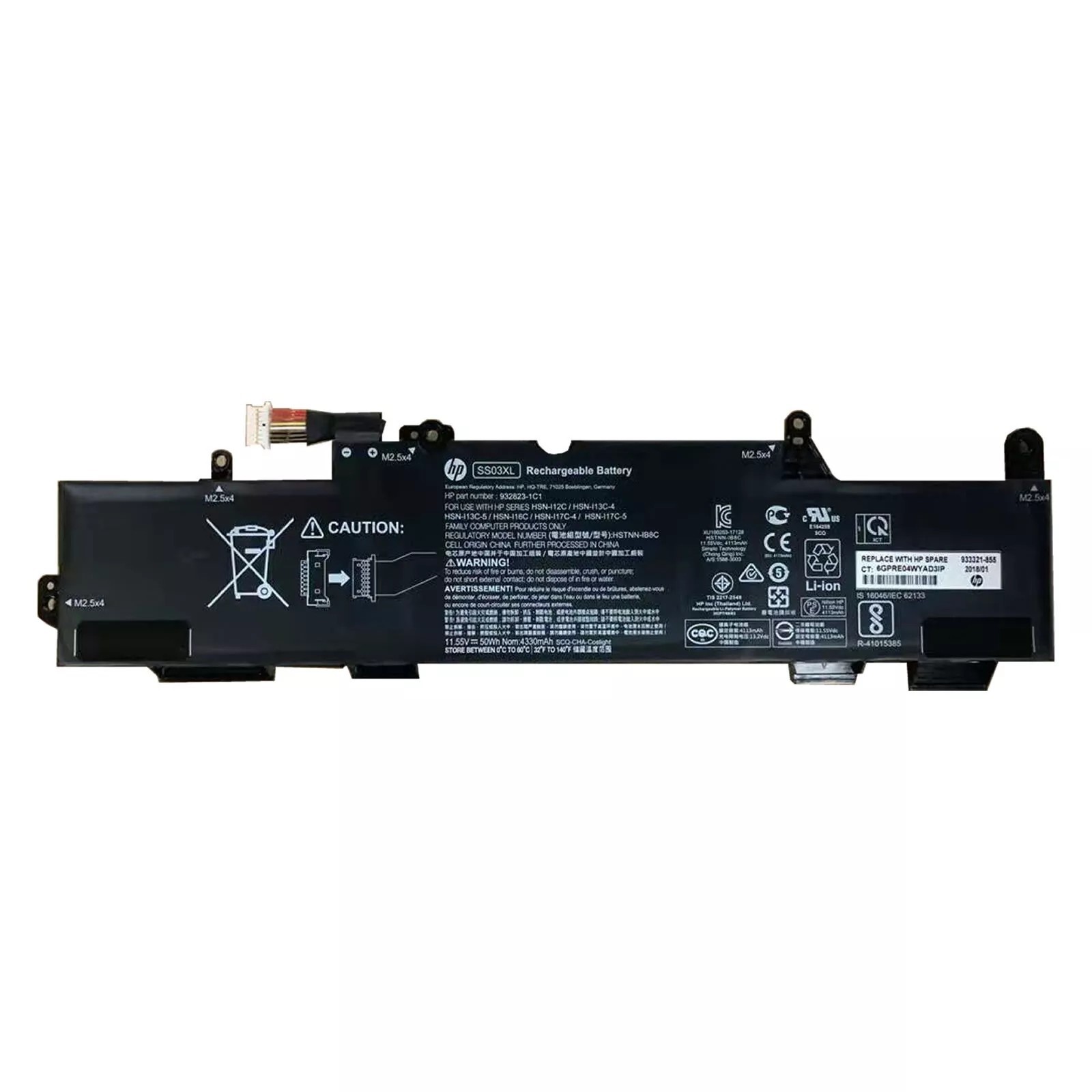 Genuine SS03XL Battery for HP EliteBook 840 G5 G6 730 735 740 G5 933321-855 OEM