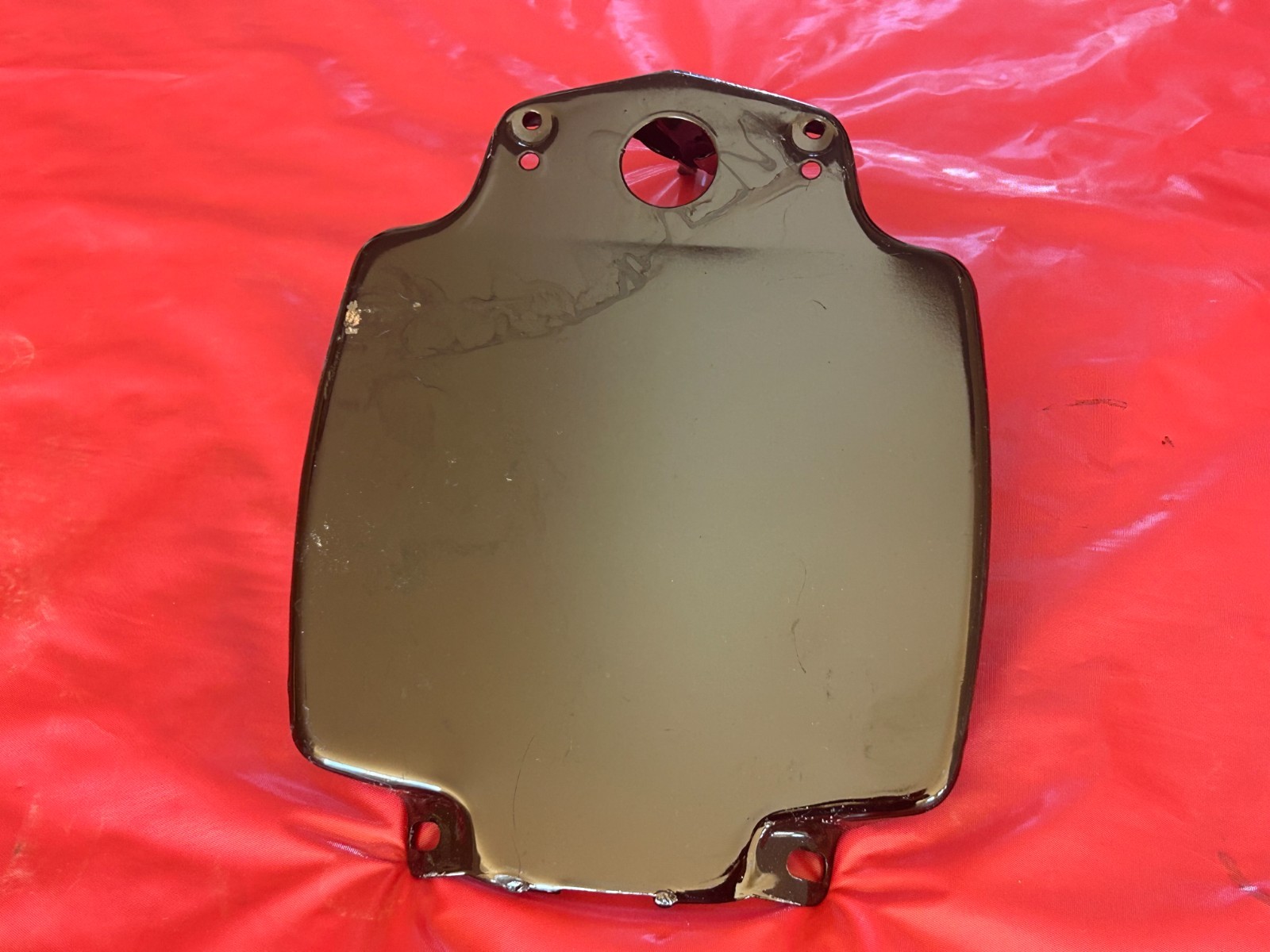 NOS Pre Unit Triumph Number Plate Bracket 5T 6T T100 TR5 TR6 T110 T120 82-3363