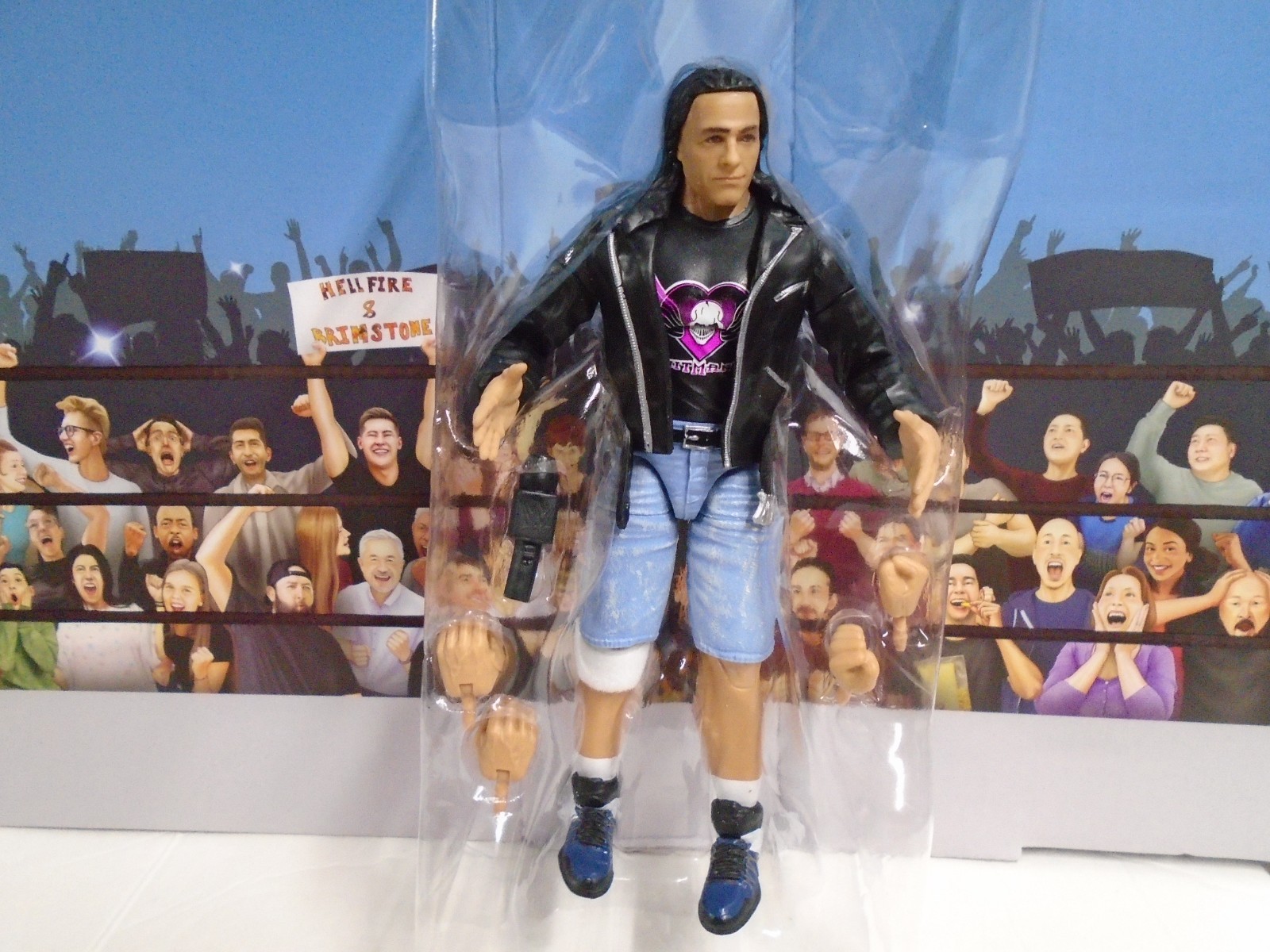 WWE Bret Hit Man Hart Monday Night Wars Elite Series 12 Figure